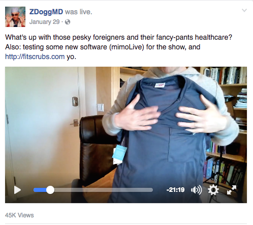 We love us some ZDoggMD (Review begins at 3min mark)