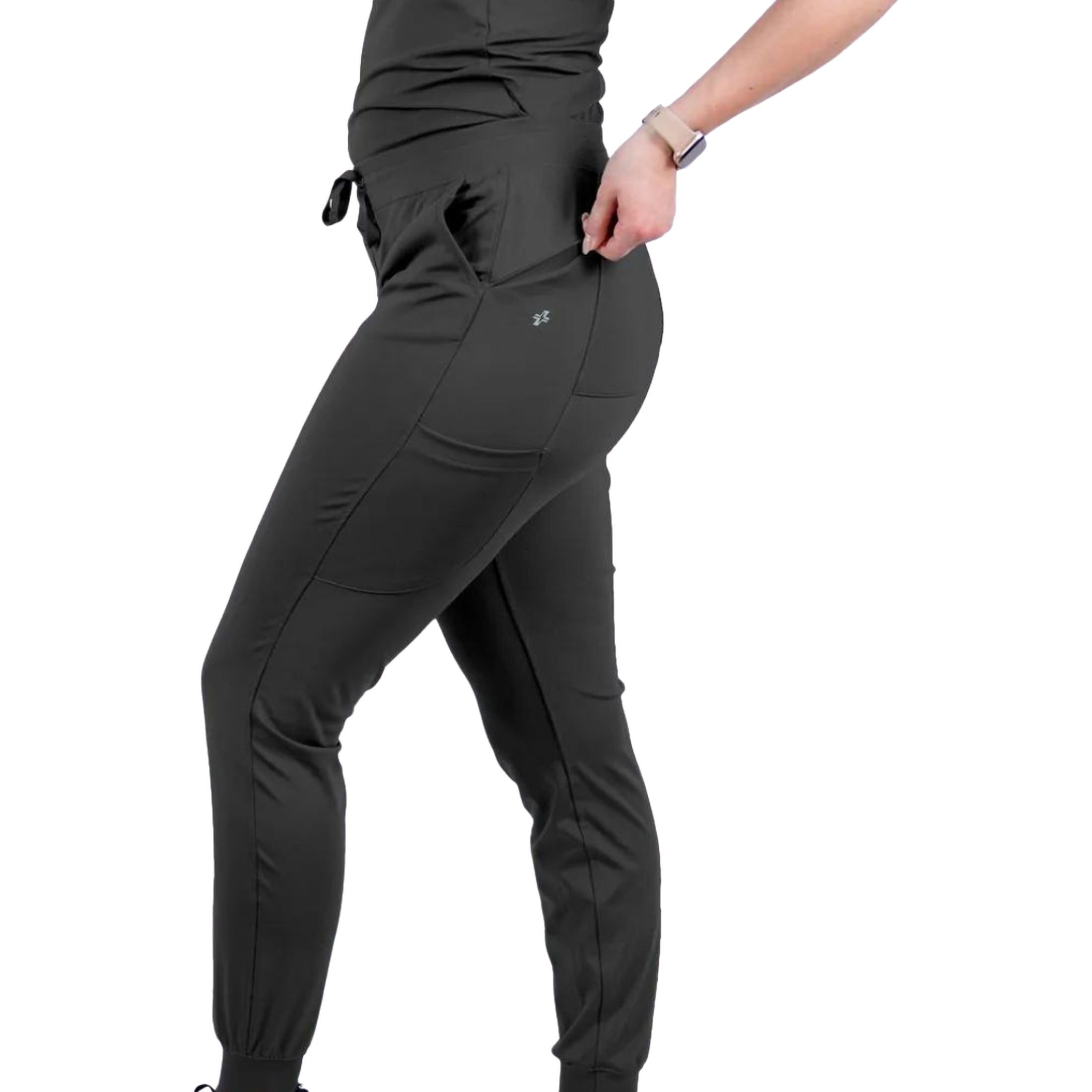 BM elastic waist cargo pants - Women